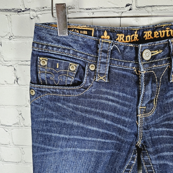 ROCK REVIVAL | Jessica skinny flap pocket jeans - Picture 4 of 13
